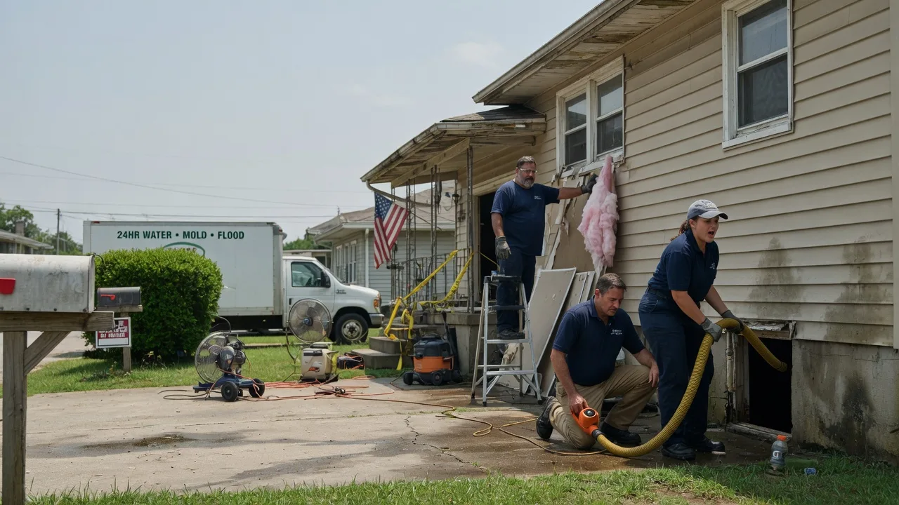 Water Damage Repair in Zanesfield, OH near me